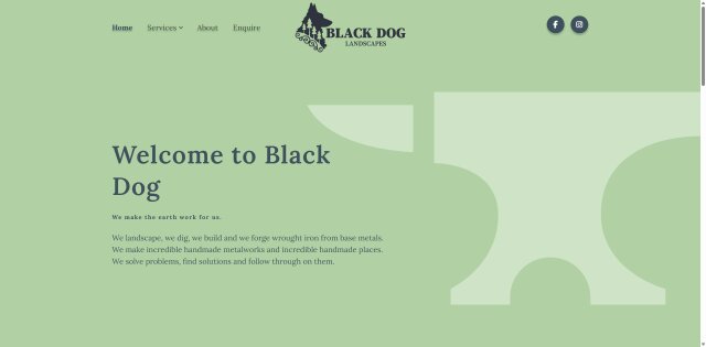 Black Dog Landscapes screenshot